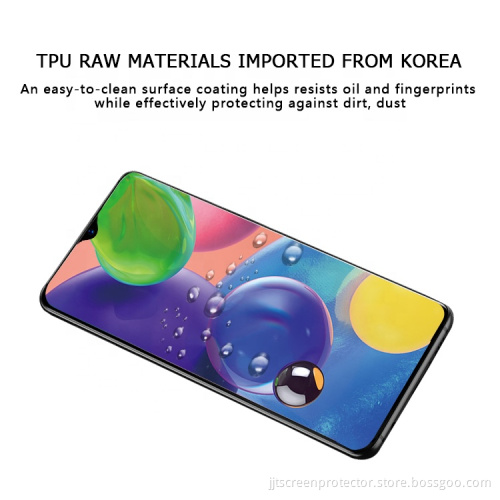 Self-Healing Soft Hydrogel Film For Samsung Galaxy A70